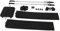 Twowinds - Tirador Ventanilla Corredera 7H0847781B Compatible con VW T5 Transporter, Caravelle, Multivan (2003-2015) T6 (2015-) - Lateral Trasero Izquierdo o Derecho - Manilla Ventana Deslizante