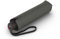 Knirps Regenschirm I.050 Medium Manual dunkelgrau mit Schirmtasche I kleiner Regenschirm für unterwegs I windstabiler & leichter Handöffner Taschenschirm I Mini Schirm