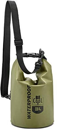 Be Cool Isolierte wasserdichte Kühltasche in Grün Mini - ideal für Kosmetik oder Medizin, 17 cm Ø x 30cm H, 3 L Volumen
