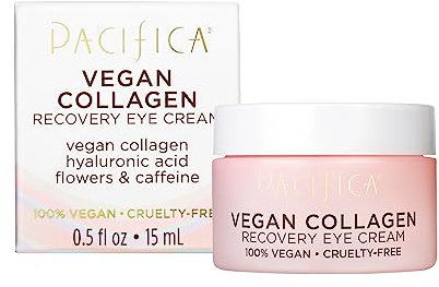 PACIFICA Vegan Collagen Recovery Eye Cream for Women 0.5 oz Cream,WHITE