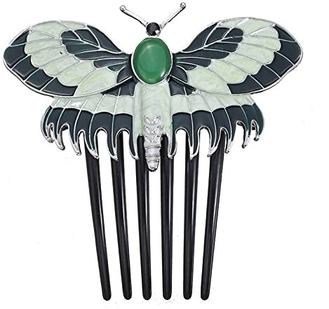 Haarspangen Fashion Movie Charm Titanic Heroine Rose Cosplay Haarnadel Schmetterling Kamm Haarschmuck Prop Für Frauen