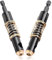 Mesee 2 Pieces 1/4 Inch Hex Shank Center Drill Bit Set, 5mm & 1/4'' Door Hinge Self Centering Tapper Core Hole Opening Puncher Reaming Bits Woodworking Drilling Tools for Window Cabinet