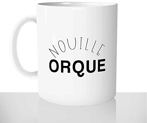 Mug-Cadeau Nouille Orque - Tasse Idée Cadeau Original new York Etats-Unis Drôle Fun Cool - Noël Anniversaire