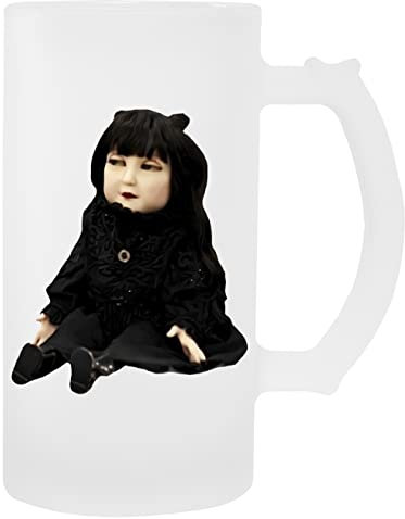 Kwantees Nadja Doll Taza De Cerveza De Vidrio Taza De Bebida Ecológica