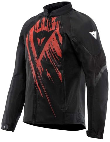 Dainese Herren Air Graphics Tex Jacket Sommer Motorradjacke, belüftet und leicht, mit weichen Protektoren an Schultern und Ellenbogen (1er Pack)