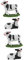 Supvox 4 Stück Kuh-Verzierung Kuh-Cupcake-Topper Märchengarten Miniatur Ornament Spielzeug lebendige Kuhmodellverzierung Kleiner Kuhschmuck Haushalt Dekorationen Spielereien schmücken