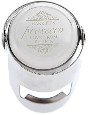 Personalised Prosecco Bottle Stopper