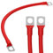 SIGA Batteriekabel 25mm2 1M inkl. 2X Kabelschuh M8 12V aus reinem 100% OFC Kupfer Batterie Kabel Solarkabel Rot