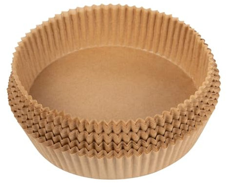 Domestic 24 Papel Protector Freidora Aire Libres de BPA | Moldes Freidora Papel para Air frier de 16 cm Compatible con Cosori y Cecotec, Papel para Air Fryer, 150 pcs