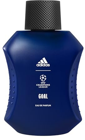 adidas UEFA GOAL Edition Eau de Parfum 100 ml – Freschezza lunga tenuta – Salvia & Legno di Cedro, Vegan