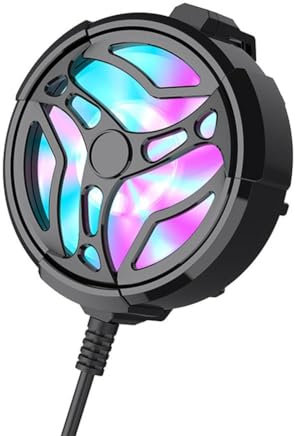 NAUXIU Smart Phone Ventola di Raffreddamento Gaming Mobile Gamepad Cooler Fan Portatile Per Tipo-C per Redmi USB Radiatore