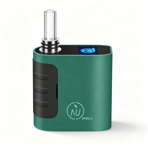 AISVAPE NIU PRO Vaporizer für Kräuter & Cannabis | Leitungsmechanismus | Austauschbarer SUS304-Behälter | 1400 mAh Akku | Haptisches Feedback（Forest)