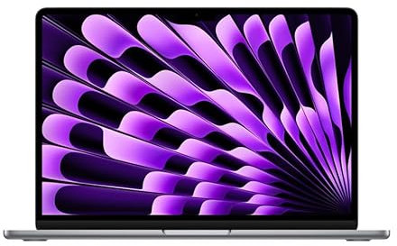 2024 Apple MacBook Air con Chip Apple M3 con 8CPU & 8GPU (13-pulgadas, 16GB RAM, 256GB SSD de Almacenamiento) (QWERTY English ) Gris Espacial (Reacondicionado)