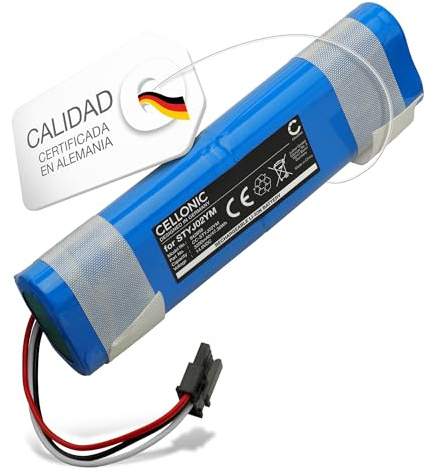 CELLONIC Batería Compatible con Xiaomi Mijia 2, STYTJ02YM, STYJ02YM | 3200mAh, 14.8V, Ion de litio para Xiaomi Mi Robot Vacuum Mop P, VIOMI V2 Pro, V3, SKV4109GL, Viomi V3, V-RVCLM26B, V2 Pro