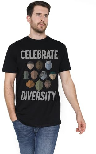 Star Trek Celebrate Diversity Unisex Adult T Shirt