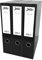 Box File with Lock Spring Ring Pull & Catch Glossy Finish 75mm Spine Ideal Document Organiser for Office School Paperwork Storage Foolscap Box Files