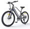 Vufprye Hillmiles 26 Bicicleta Electrica para Adultos con Sensor de Par y Frenos Hidraulicos, Autonomia 100km, 36V 13AH Bateria Extraible, Mountain E-Bike para Desplazamientos Off-Road (Gris)