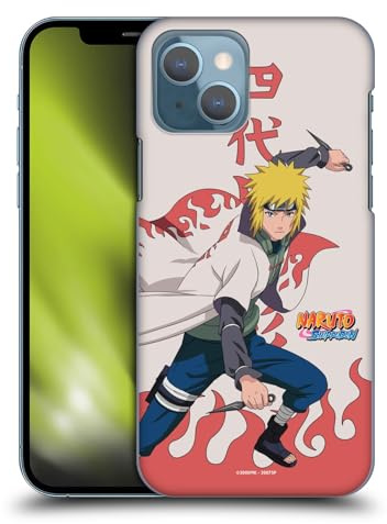 Head Case Designs Offizielle Naruto Shippuden Minato Namikaze Darsteller Kunst Harte Rueckseiten Handyhülle kompatibel mit Apple iPhone 13