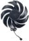QKFTCSDW Ventola for Scheda Grafica TH9520B2H-PCB01 for RTX 4090 RTX 4080 RTX 4070 Ti Phantom Ventola for Scheda Video(Fan - C)
