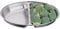 Oval 12 vegetable Dish Plato Vajilla de acero inoxidable