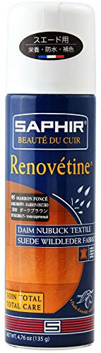 Saphir Rénovateur Daim, Marron Foncé, 147g