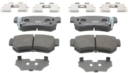 FERODO Brake Pads | FDB4247 | OE-Matching Quality | Eco-Friction Fuse+ Technology | Pack of 4