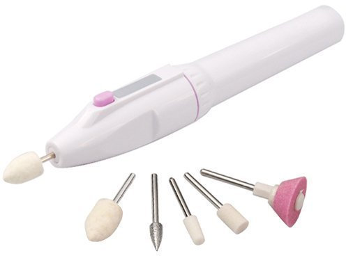 Accessotech Battery Manicure and Pedicure Beauty Nail Art Care File Polish Drill Tool Set