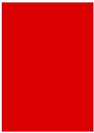 Plexiglas® - Plaques en verre acrylique brillant de 3 mm avec film de protection - Couleur : rouge - Dimensions : DIN A6