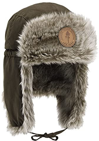PINEWOOD Mütze Murmansk Winterkappe, wildlederbraun, XL-XXL, 9420