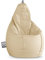 HAPPERS Puff Salón Pera Polipiel Interior Crudo XL