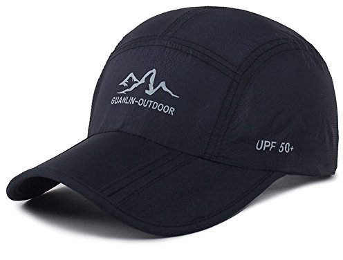 Estwell Baseball Cap, Basecap Herren Damen Baseball Kappen Baseballmütze Faltbarer Verstellbar Baseballkappe für Draussen, Sport und Reisen