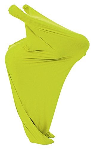 FLIXi Tanzsack – Größe XL – ab 12 Jahre – mit Bildungsheft – luftdurchlässiger Stoff – Hautverträglich - Schwarzlichtanzug - Neon