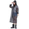 Ponchos de Pluie Transparent Unisexe Imperméables à Capuche Portable Léger Cape de Pluie Respirant Manteau Imperméable Couve-vant Coupe-Vent Raincoat Pour Camping Randonnée Pêche Voyage