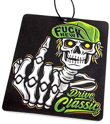 F*CK NEW drive classic Auto Duftbaum car XS Lufterfrischer Duft fürs Auto Lufterfrischer Aroma Duftspender