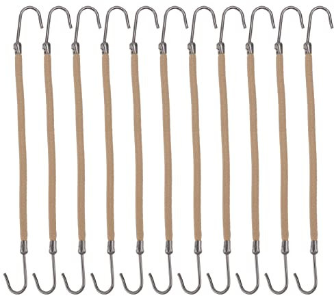 Frcolor 20 stücke Pferdeschwanz Haken Elastische Bänder Hair Styling Stirnband Hair Claw Haarspangen braid (Apricot)