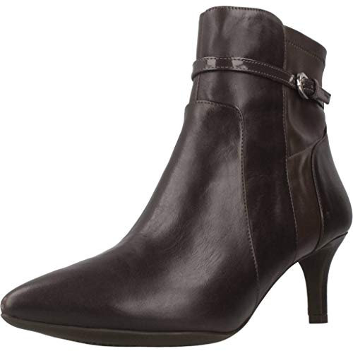 Stivali da donna, colore nero (C9999), marca Geox, modello Stivali da donna GEOX D Elina Nero Marrone Size: 35 EU