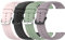 Chofit Cinturini compatibili con IMILAB KW66/YAMAY SW022/One Plus, confezione da 4 cinturini sportivi in morbido silicone per cinturini di ricambio a sgancio rapido da 22 mm (4A)
