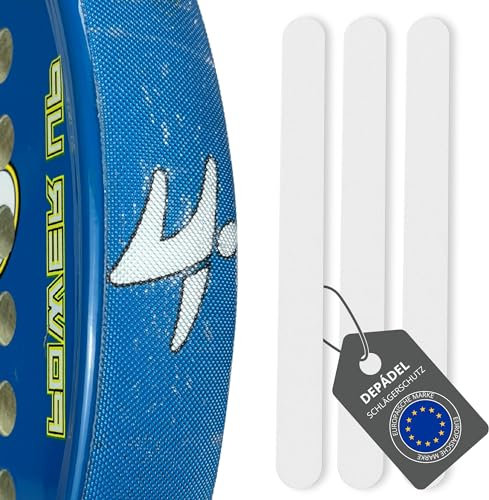 Ph Pro Heat Protector para Pala de Pádel Transparente Rugoso - Cinta Protectora para Pala de Pádel Multigranulada – Protector para Pala de Pádel de Silicona Transparente. (3 Unidades)
