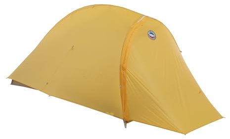 Big Agnes Fly Creek HV UL1 Bikepack Solution Dye Zelt, Yellow-Greige