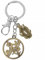 CosplayStudio Kimetsu no Yaiba Porte-clés avec 2 pendentifs Demon Slayer | Métal | Différents designs, Kanji Demon Slayer, taille unique