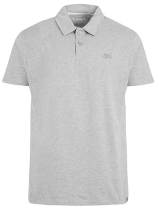Weird Fish Jetstream Polo Shirt Grey Marl Size S