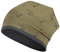 Mütze Junge Übergangsmütze Beanie Kindermütze Baby Hunde Fuchs Allover-Print, Größe: 50-52, Farbe: Khaki