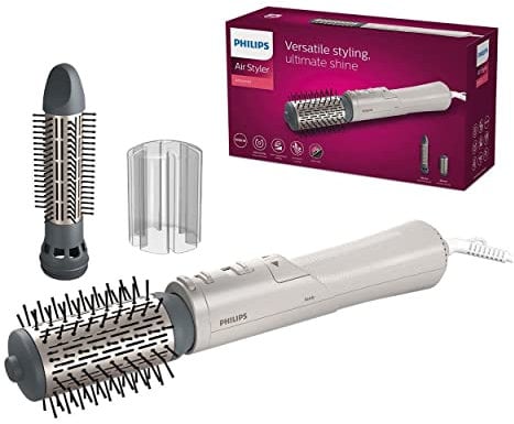Philips AirStyler Serie 7000 – Haarstyler mit 2 Styling-Aufsätzen (Modell BHA710/00)