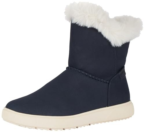 Geox J Theleven Girl, Caviglia Barca, Blu (Dk Navy), 32 EU