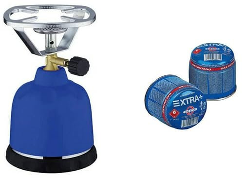 Dacada2005 GAS HORNILLO emergencia camping botella 190 gr regalo 2 botellas