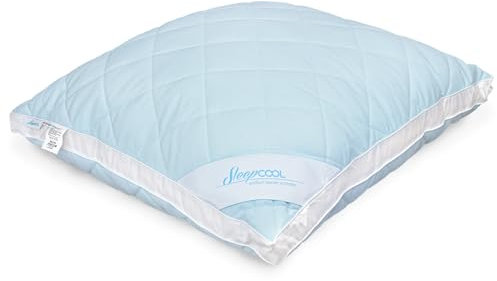 SleepCOOL. Temperaturregulierendes Kopfkissen 80x80cm COOL.Cloud – Klimaregulierendes Kissen - Weniger Schwitzen, Besser Schlafen