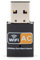 Adaptateur WiFi double bande, USB 2.0 double bande mini carte réseau sans fil ordinateur adaptateur WIFI externe USB