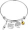 Giraffen-Armband, Giraffenliebhaber, Geschenk für Sie She Believed She Could So She Did, Inspirationsgeschenk für Sie, Edelstahl