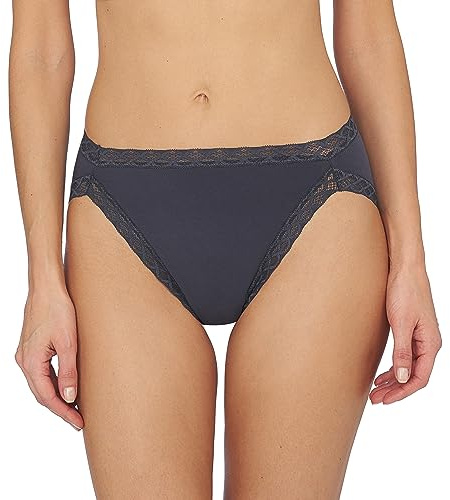 Natori Womens Bliss French Cut Panty, Ash Navy, M