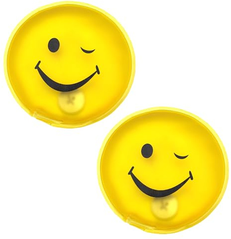 2 Stück Handwärmer, Taschenwärmer, wiederverwendbar, Handwärmer aus PVC für kalte Tage, Wandern, Abende im Freien im Herbst und Winter